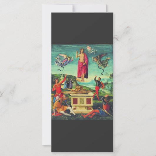 Auferstehung Jesu Christi durch Raphael (Vorderseite)