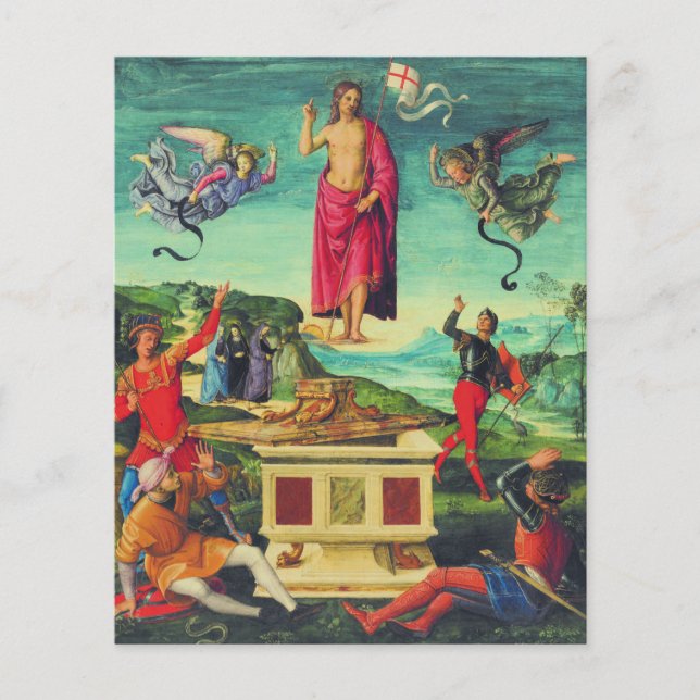 Auferstehung Jesu Christi durch Raphael (Vorderseite)