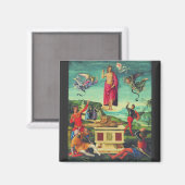 Auferstehung Jesu Christi durch Raphael Magnet (Vorderseite/Rückseite)