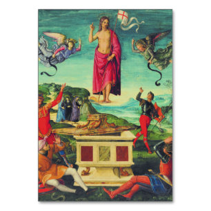 Auferstehung Jesu Christi durch Raphael Tischnummer