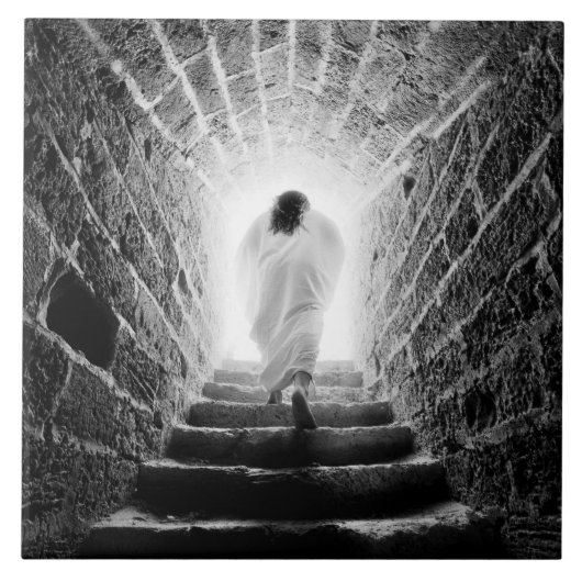 Auferstehung Jesu Christi Fliese (Vorderseite)