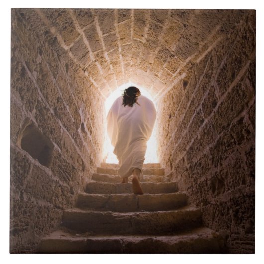Auferstehung Jesu Christi Fliese (Vorderseite)