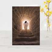 Auferstehung Jesu Christi Grußkarte Karte (Gelbe Blume)