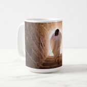 Auferstehung Jesu Christi Kaffeetasse (Vorderseite Links)
