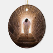 Auferstehung Jesu Christi-Ornament Keramikornament (Links)