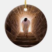 Auferstehung Jesu Christi-Ornament Keramikornament (Hinten)