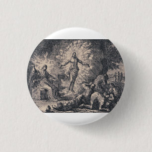Auferstehung Jesu Christi von Jan Luyken Button