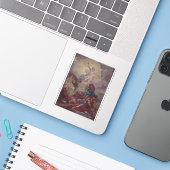 Auferstehung Jesu durch Berndt Abraham Godenhjelm Aufkleber (Laptop mit iPhone)