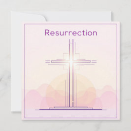 Auferstehung Jesus Christlich Feiertagskarte