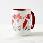 Auferstehung Jesus Lamm Gottes Kaffee Tasse (VorderseiteRechts)