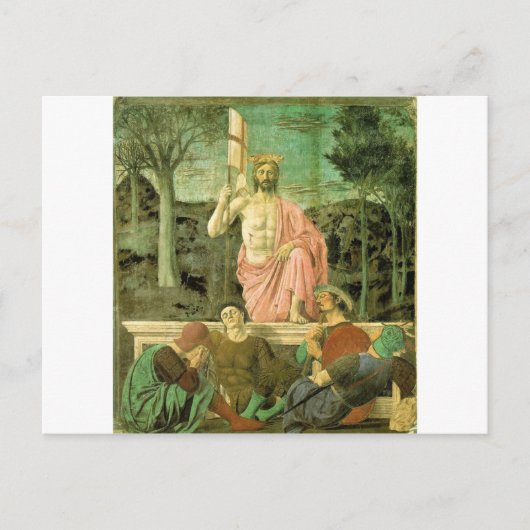Auferstehung Jesus Postkarte (Vorderseite)