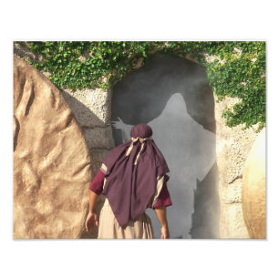 Auferstehung leeren Grabs Jesuss Christus-Fotos Fotodruck
