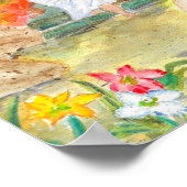 Auferstehung Morgenposter Poster (Ecke)