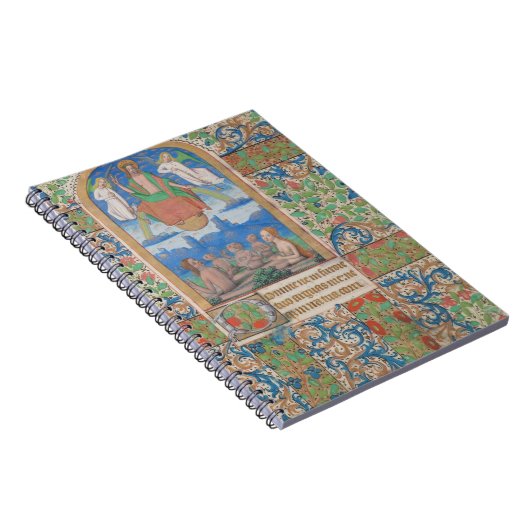 Auferstehung Ostermittelalterliches Manuskript Notizblock (Rechte Seite)