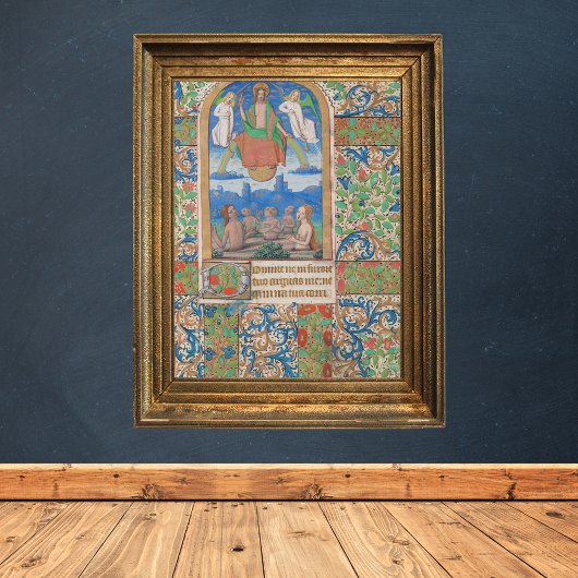 Auferstehung Ostermittelalterliches Manuskript Poster