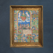 Auferstehung Ostermittelalterliches Manuskript Poster