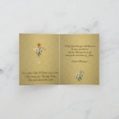 Auferstehung Ostern Jesus Religiöse Vintag Feiertagskarte (Innenseite)