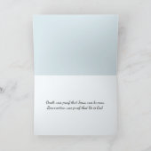 Auferstehung Ostersonntag leere Grabstätte Karte (Innenseite)