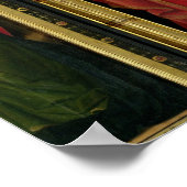 Auferstehung von Lazarus Triptych; Aufziehen von L Poster (Ecke)