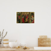 Auferstehung von Lazarus Triptych; Aufziehen von L Poster (Küche)