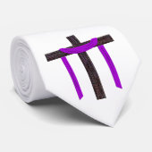 Auferstehungs-Krawatte (weiß) Krawatte (Gerollt)