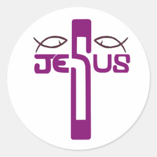 Auferstehungssonntag Jesu Runder Aufkleber