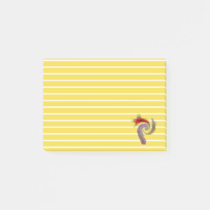 "Auffallend Flamboyant" 3M Postit Notes Post-it Klebezettel