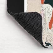 Auffallend schöne Malerei der japanischen Frau Mousepad (Ecke)