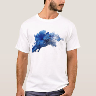 AUFFALLENDE ABSTRACTE BLUME 12 Kunst T-Shirt