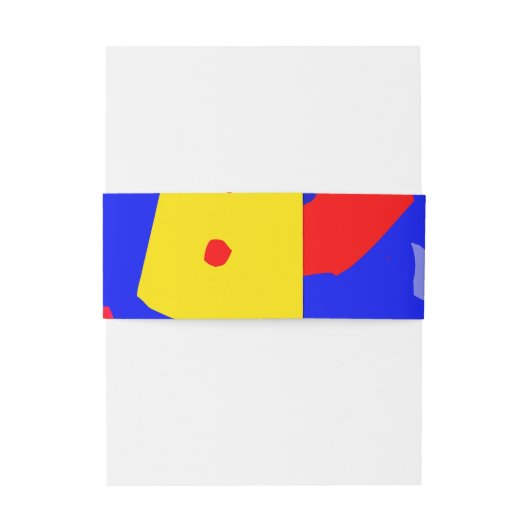 Auffallende Designeinladung Bly Band (Rückseitenbeispiel)