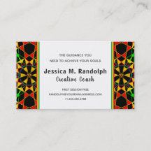 Auffallende jamaikanische Farbstammes- Art-Muster