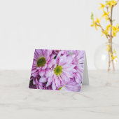 Auffallende Lila Ereignisse Karte (Gelbe Blume)