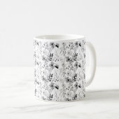Auffallende monochrome Tea-Tasse Kaffeetasse (VorderseiteRechts)