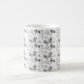 Auffallende monochrome Tea-Tasse Kaffeetasse (Mittel)