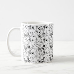 Auffallende monochrome Tea-Tasse Kaffeetasse
