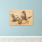 Auffallende Pose Leinwanddruck (Insitu (Holzboden))