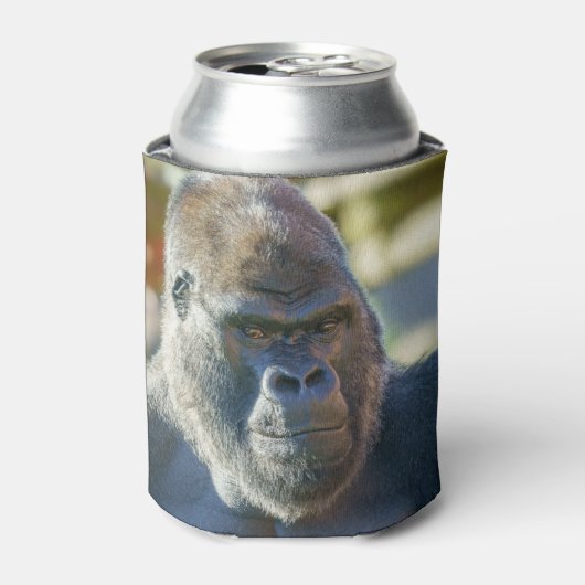 Auffallende Silverback Dosenkühler (Kanne Vorderseite)