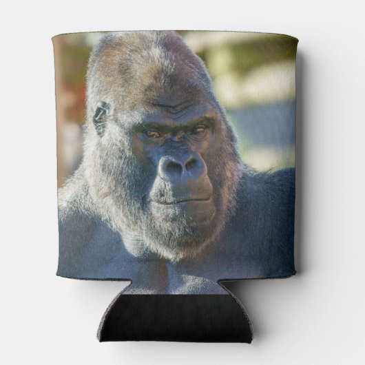 Auffallende Silverback Dosenkühler (Rückseite)