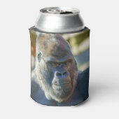 Auffallende Silverback Dosenkühler (Kanne Rückseite)