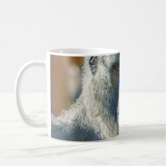 Auffallende Silverback Kaffeetasse (Links)