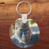 Auffallende Silverback Schlüsselanhänger (Vorderseite)