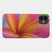 Auffallende tropische Plumeria-Blume Case-Mate iPhone Hülle (Rückseite (Horizontal))