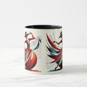 Auffallende visuelle Kunst #12 Tasse (Zentrum)
