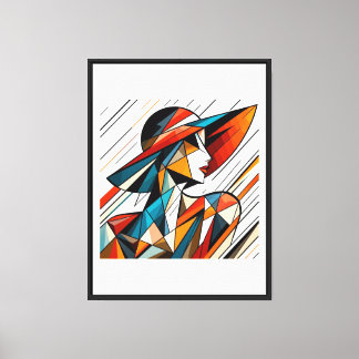Auffallende visuelle Kunst #13 Leinwanddruck