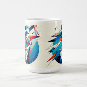 Auffallende visuelle Kunst #15 Kaffeetasse (Mittel)