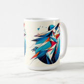 Auffallende visuelle Kunst #15 Kaffeetasse (VorderseiteRechts)