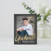 Auffallender Abschluss der Vertrauenswürdigkeit Po Einladungspostkarte (Stehend Vorderseite)