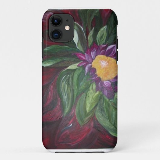 Auffallender Blumenfall für smartphone, iphone, Case-Mate iPhone Hülle (Rückseite)