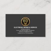 Auffallender Stromkreis des roten elektrischen Zuh Visitenkarte (Rückseite)