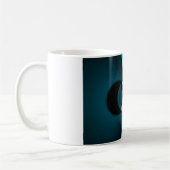 Auffallendes Design für Cyan und Black Vector Kaffeetasse (Links)